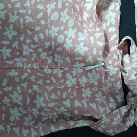 Floral Pink Ruffle Skirt - Picture 5 of 6